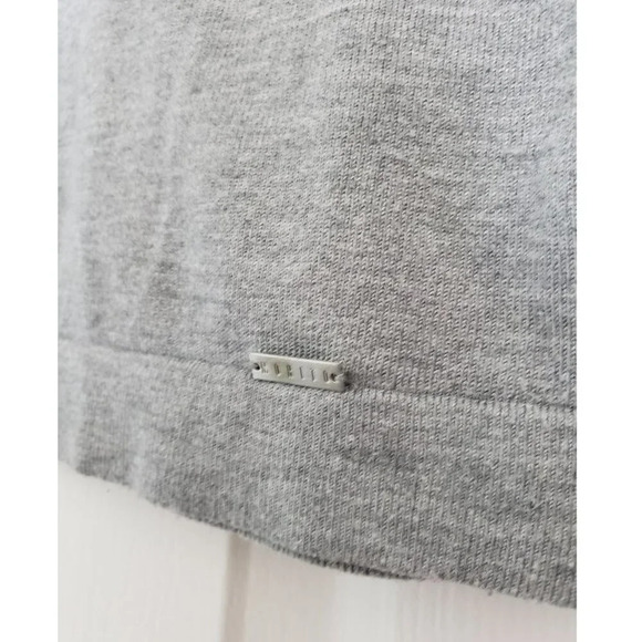 Mohito Gray Zipper Neck Sweater  Funky Off shoulder - Picture 11 of 11